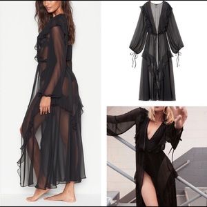 Victoria’s Secret Sheer Plunge Robe New w Tags